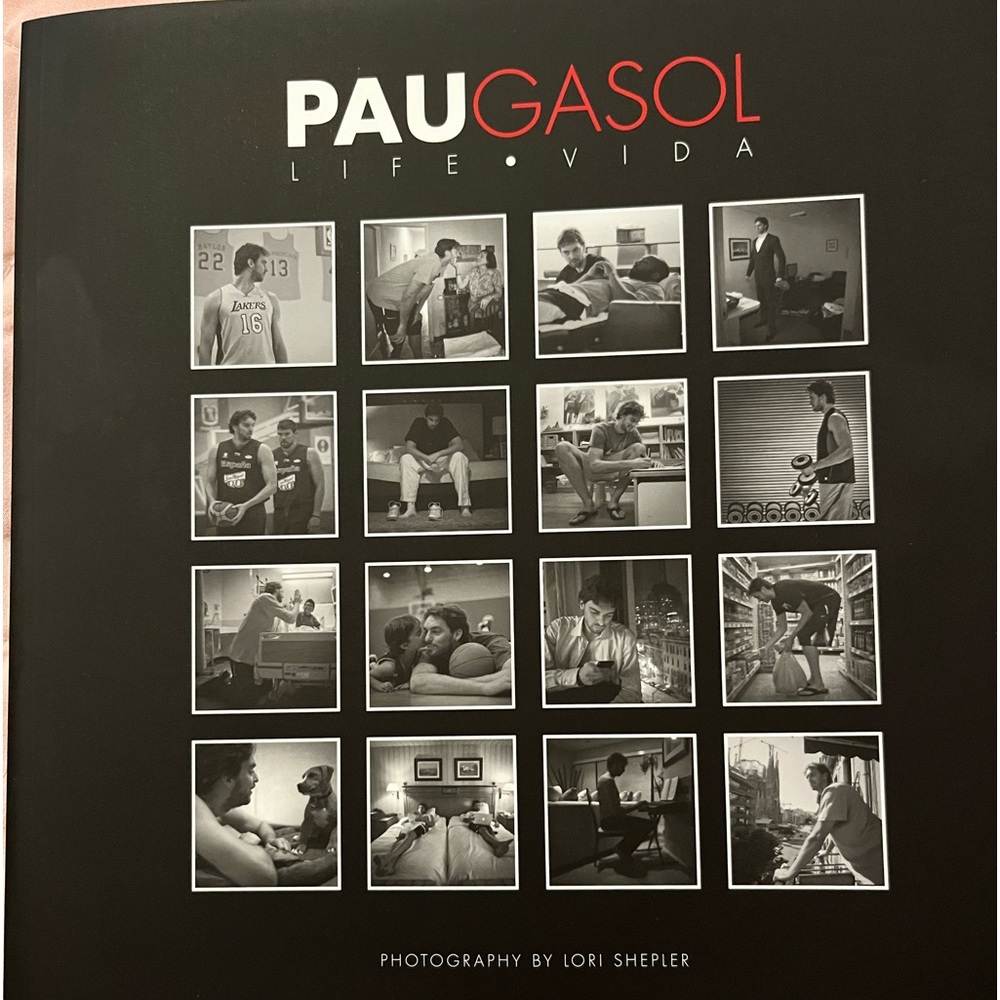 Pau Gasol *Life *Vida -Section and photos of Kobe Bryant *Brand new